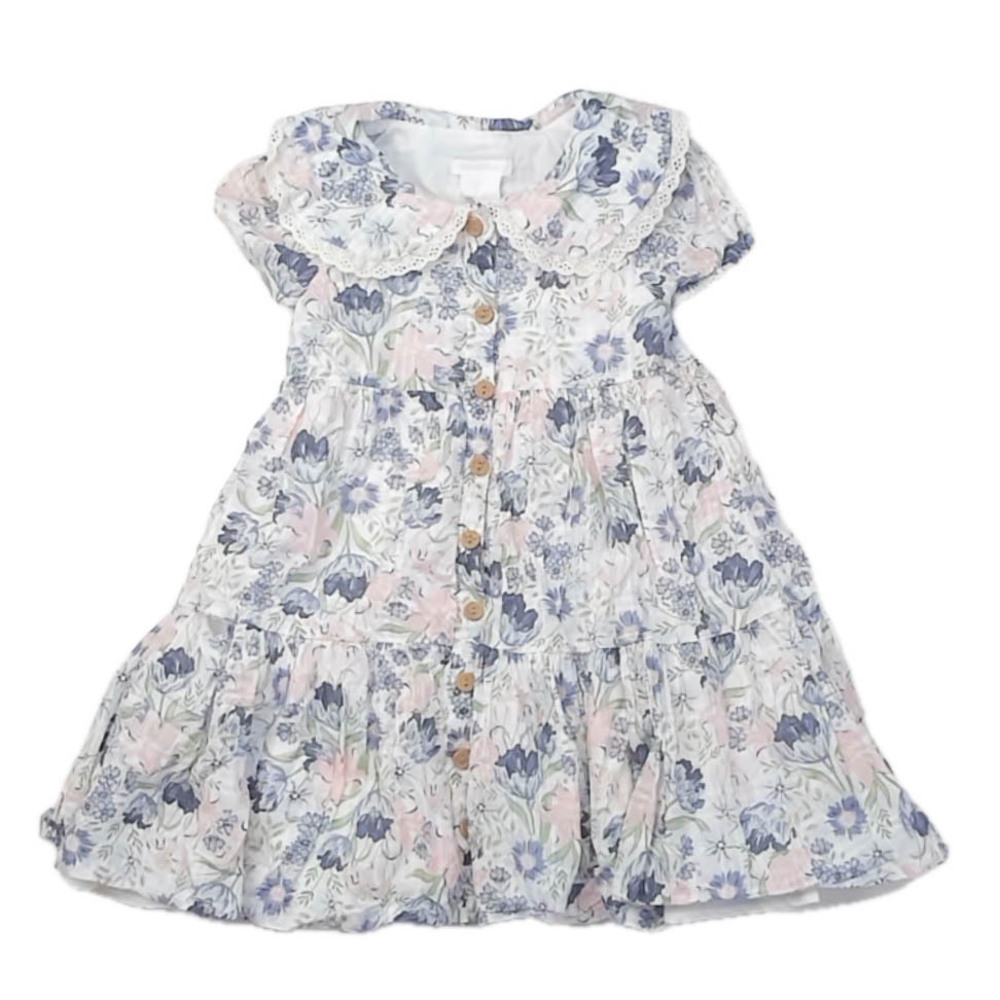 Shabby Chic Girls Purple | Pink Floral Dress size: 4T